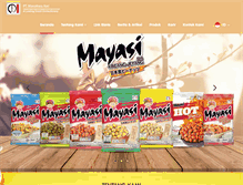 Tablet Screenshot of manohara-asri.com